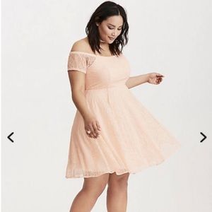 Torrid Off Shoulder Dress